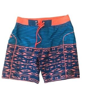 Under Armour Hanley Stretch Boardshort Heatgear Loose Swim Trunk Sz. 38 (XL)